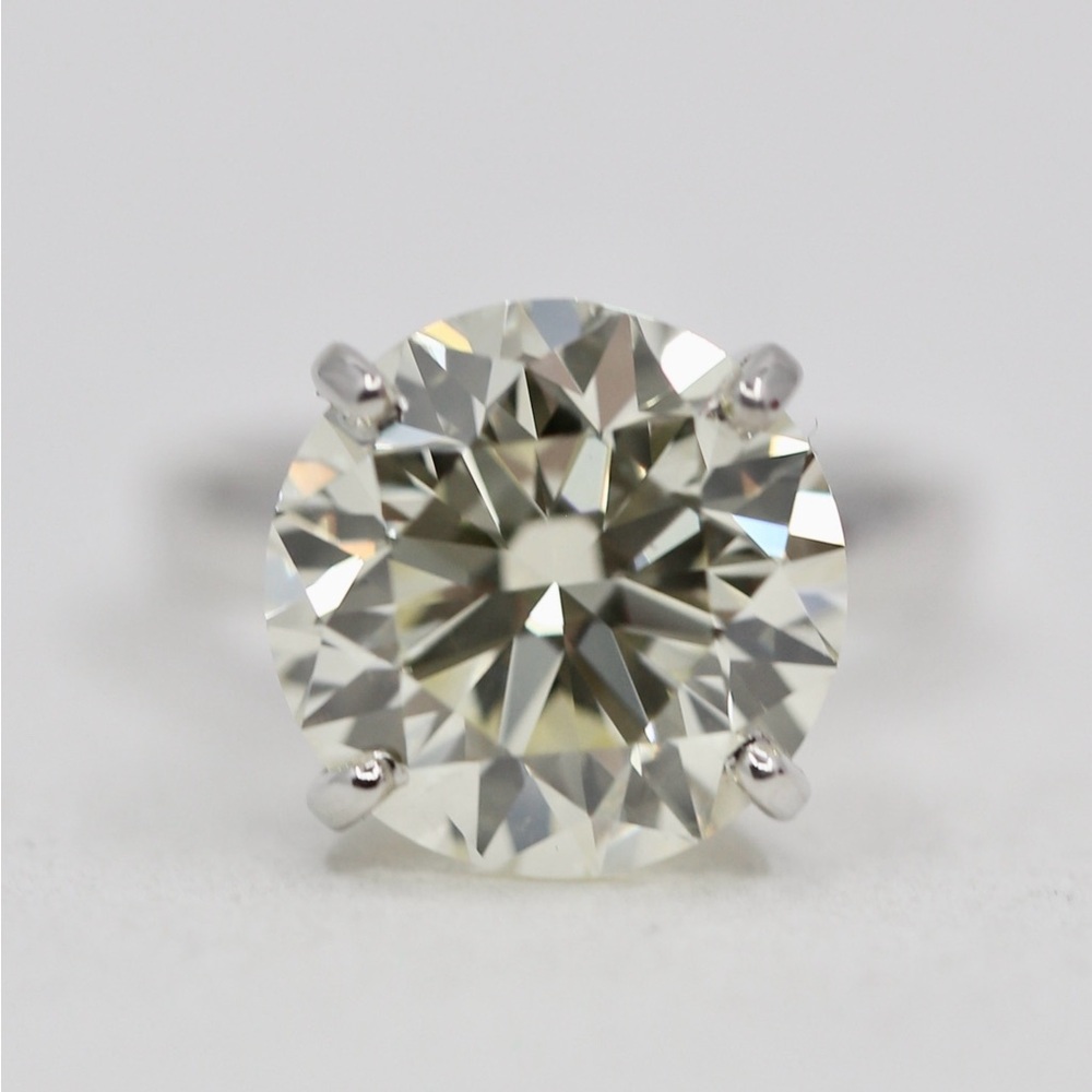 6 carat Diamond Ring GIA Triple Excellently